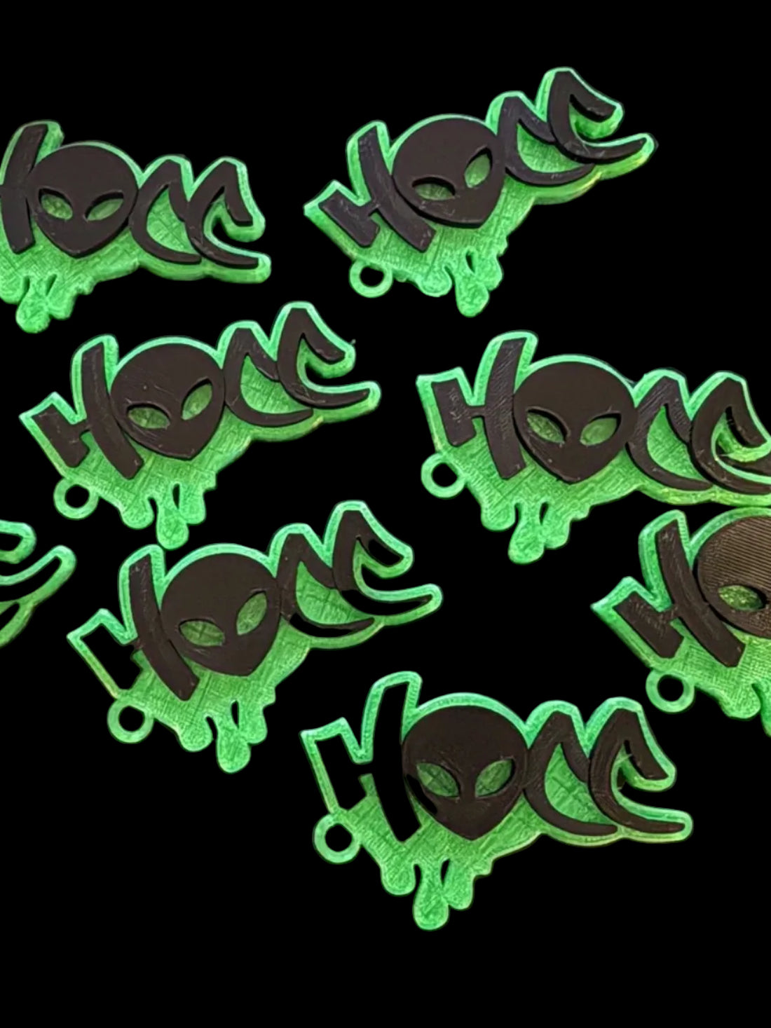 Hocc alien keychain